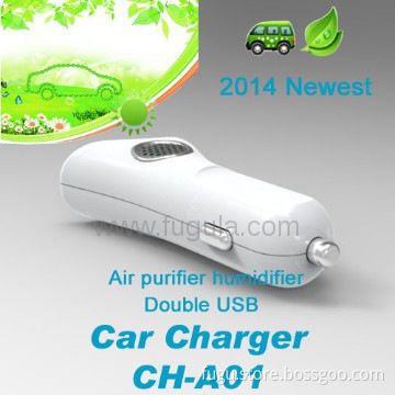Universal Mini Dual Usb Car Charger with 5v 2.1A Output